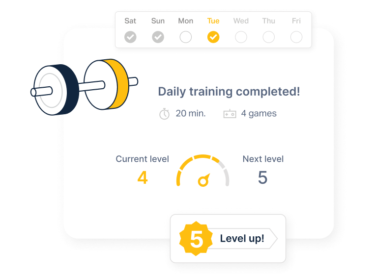 A tooltip showcasing the Coach Microlearning workouts feature.